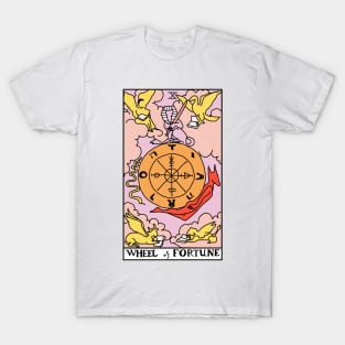 Wheel of Fortune Tarot Card T-Shirt